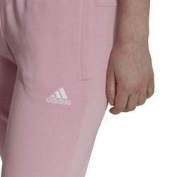 Женские теннисные брюки adidas Linear French Terry Core Training Pants Women - Pink