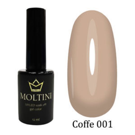 Гель-лак Moltini COFFE 001, 12 ml