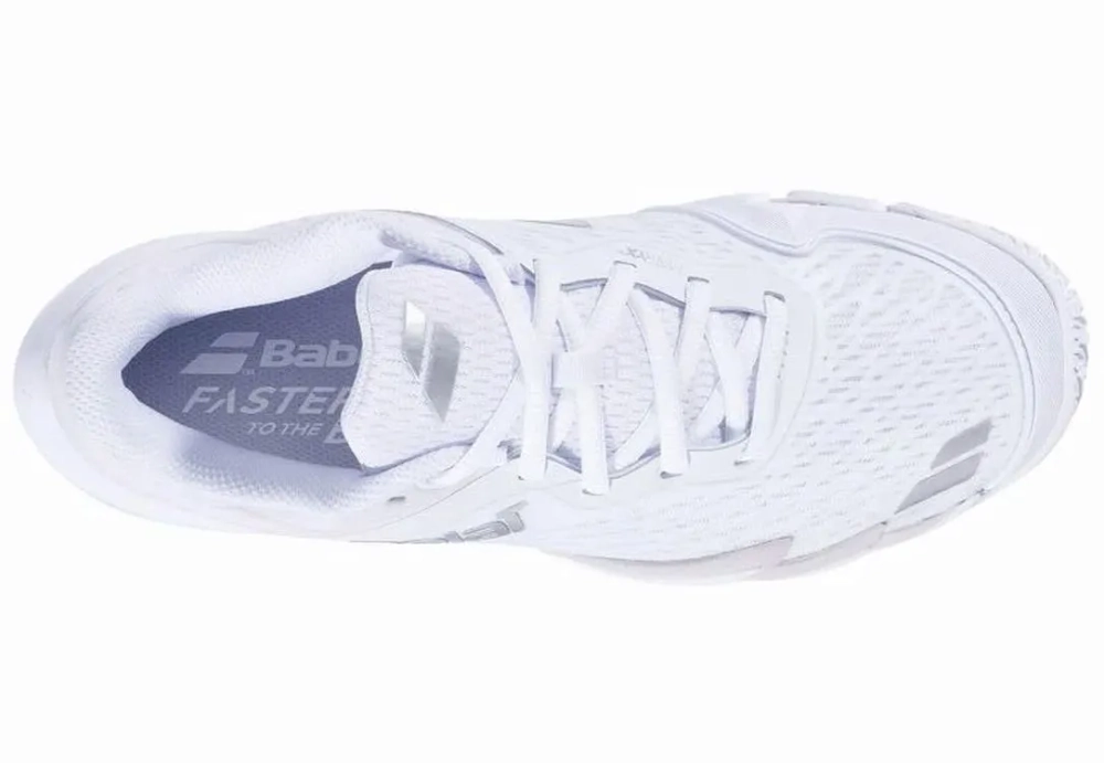 Женские кросовки для Padel Babolat Premura 3 - white/silver