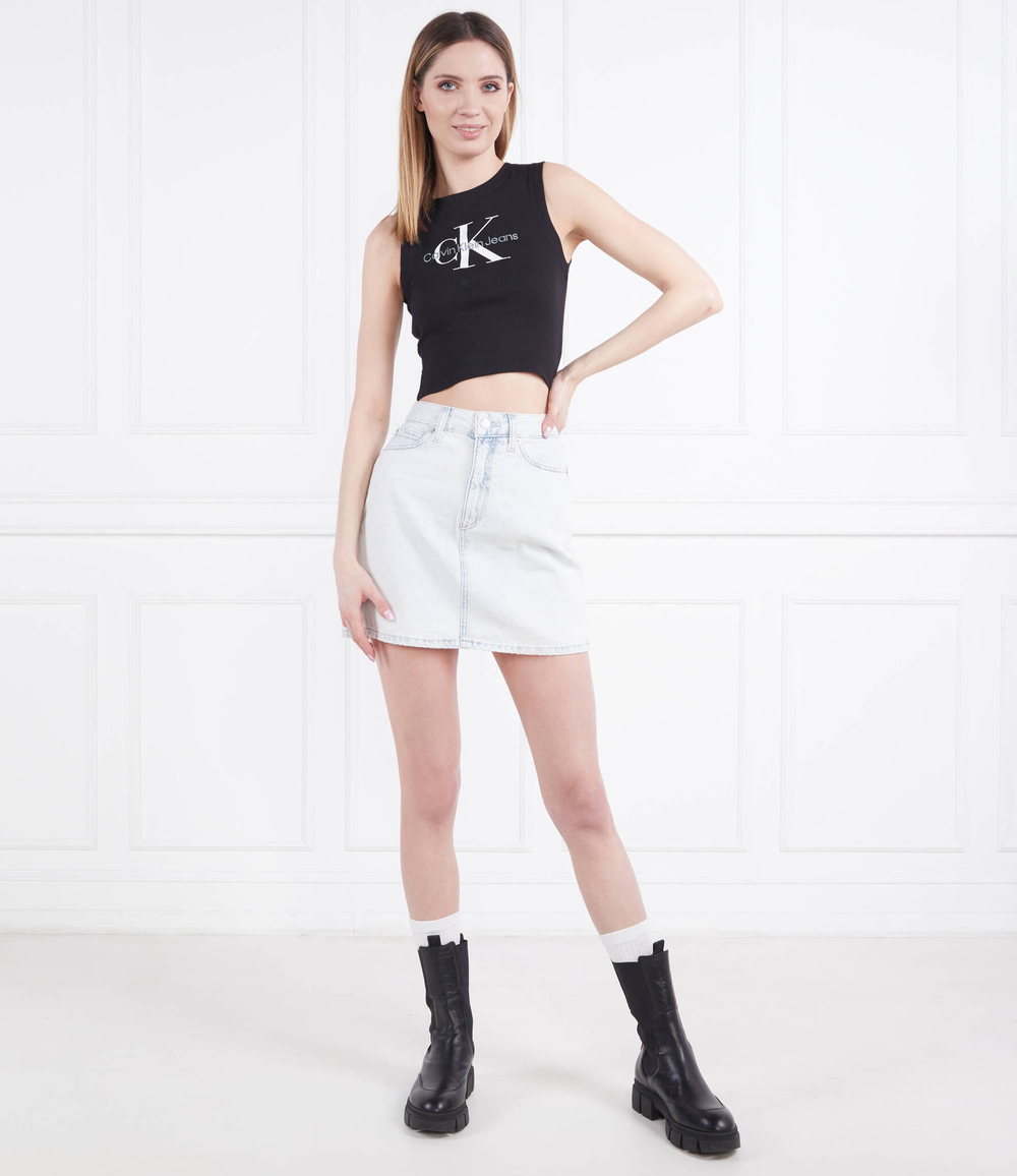 Юбка CALVIN KLEIN JEANS - голубой(J20J220670)