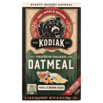 Kodiak Cakes, Овсянка с протеином, кленовый сироп и коричневый сахар, 6 пакетиков по 50 г (1,76 унции)