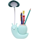 Настольная лампа «Sweet - Улитка» 30*12*7 см LED с подстаканником, USB 0.6-3W, Зеленый