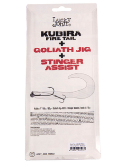 Твистер LJ 3D BBS Series KUBIRA FIRE TAIL 7,0in (17,50)/PG41 1шт.