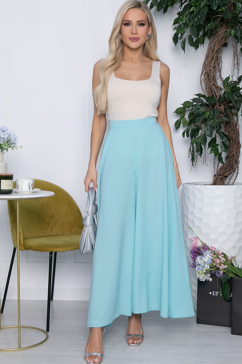 Брюки Камелия (голубые) Б10625 LT Collection