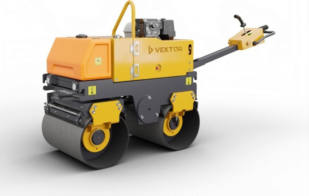 Виброкаток VEKTOR VRDR-800 двухвальцовый