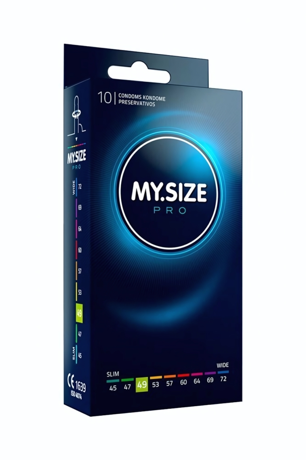 Презервативы MY.SIZE №10 размер 49 ширина 4,9 см