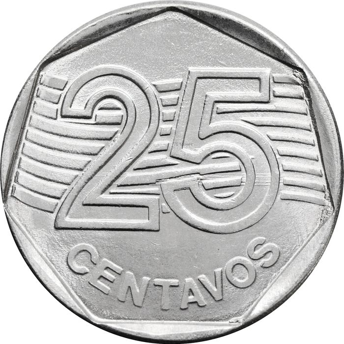 25 сентаво 1995 Бразилия