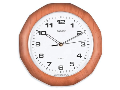 Часы настенные ENERGY EC-15 многоугольные