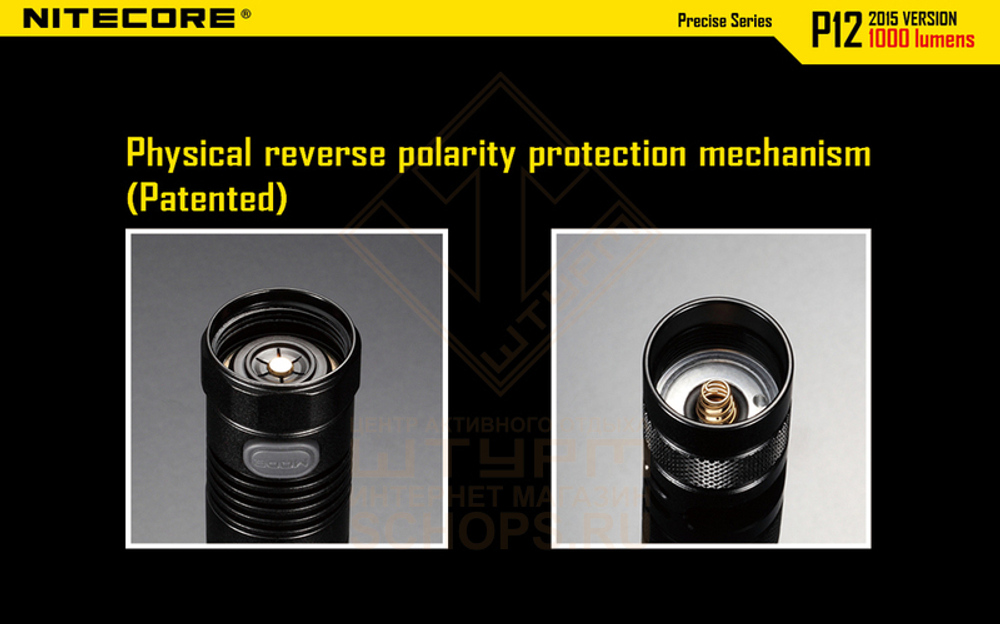 Фонарь Nitecore P12