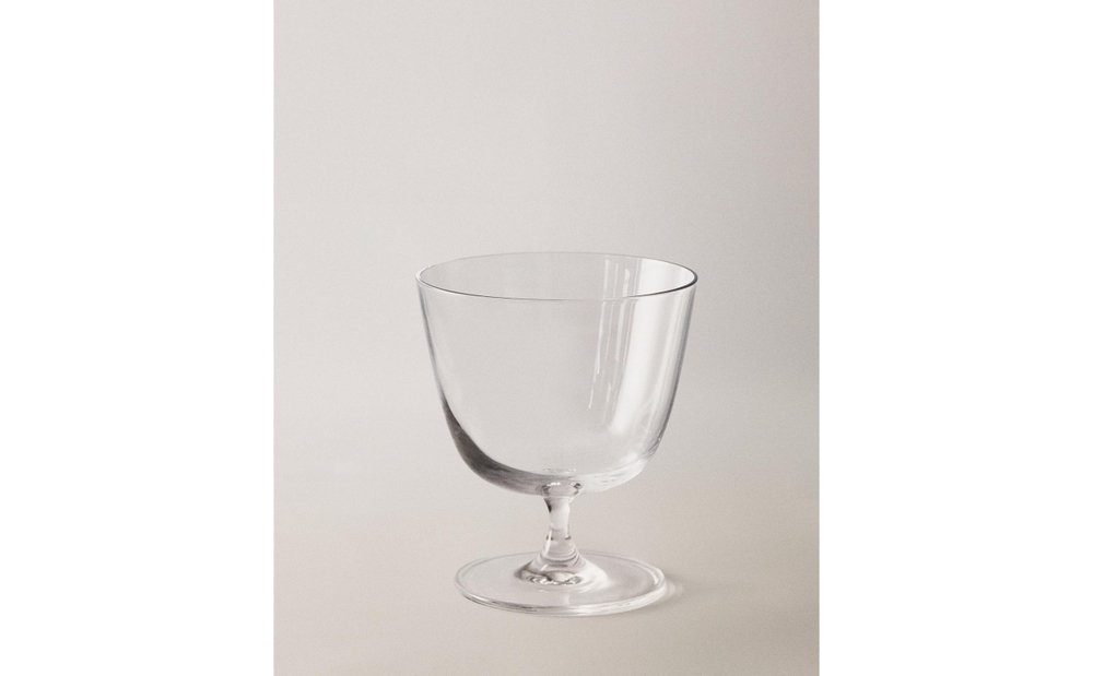 Zara Home бокал из стекла, цвет прозрачный, 10.7 см