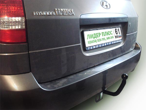 Фаркоп Лидер-Плюс для HYUNDAI MATRIX (FC) 2001-2010 с электрикой и сертифкатом в комплекте арт.(H212-A)