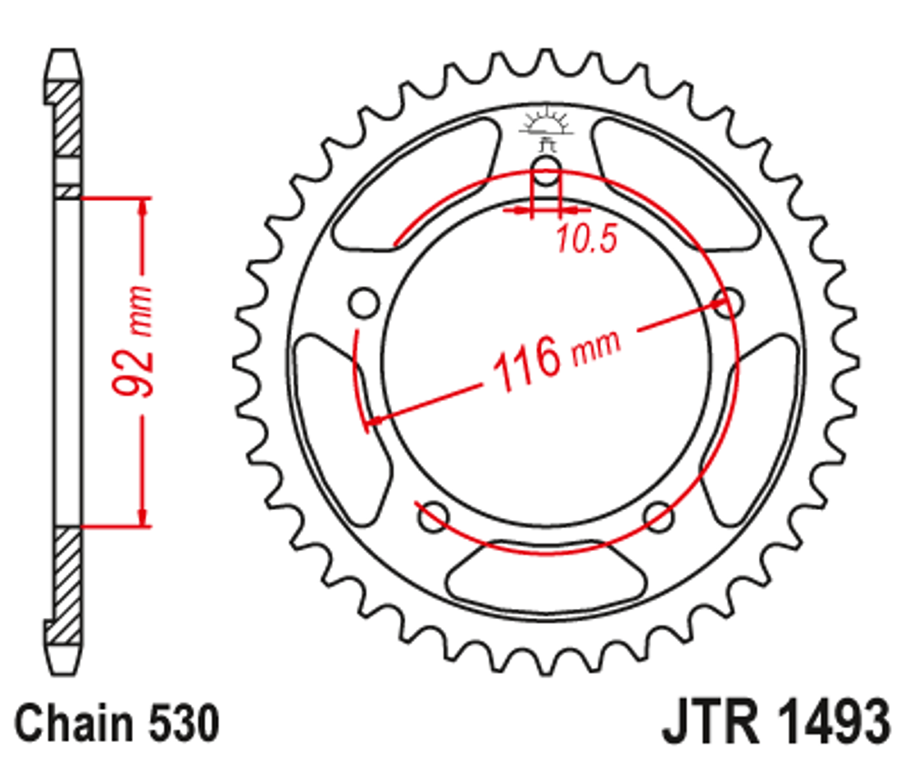 Звезда JTR1493.42ZBK