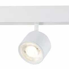 ST353.546.06 Магнитный трековый светильник белый LED 1*6W 4000K 560Lm Ra>80 36° IP20 L120xW81xH138 4 СКАЙЛАЙН 48V