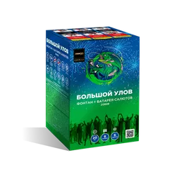 Большой улов фонтан + 0,8"х 7 залпов Z0808