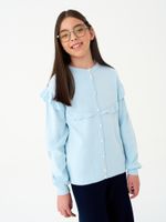 Кардиган для девочки AT1423 голубой