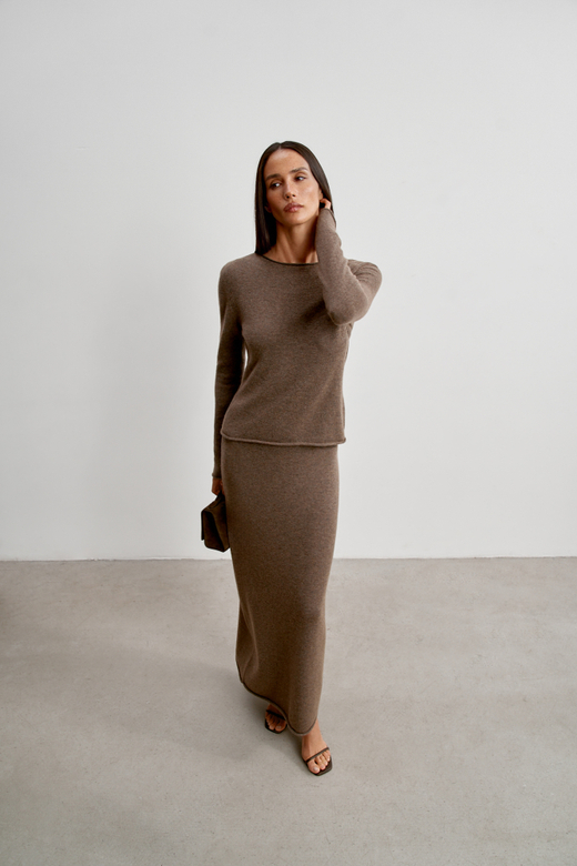 Юбка ISABEL, шоколадный