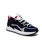 Кожаные кроссовки comb.deep blu Iceberg - темно-синий(IU1638)