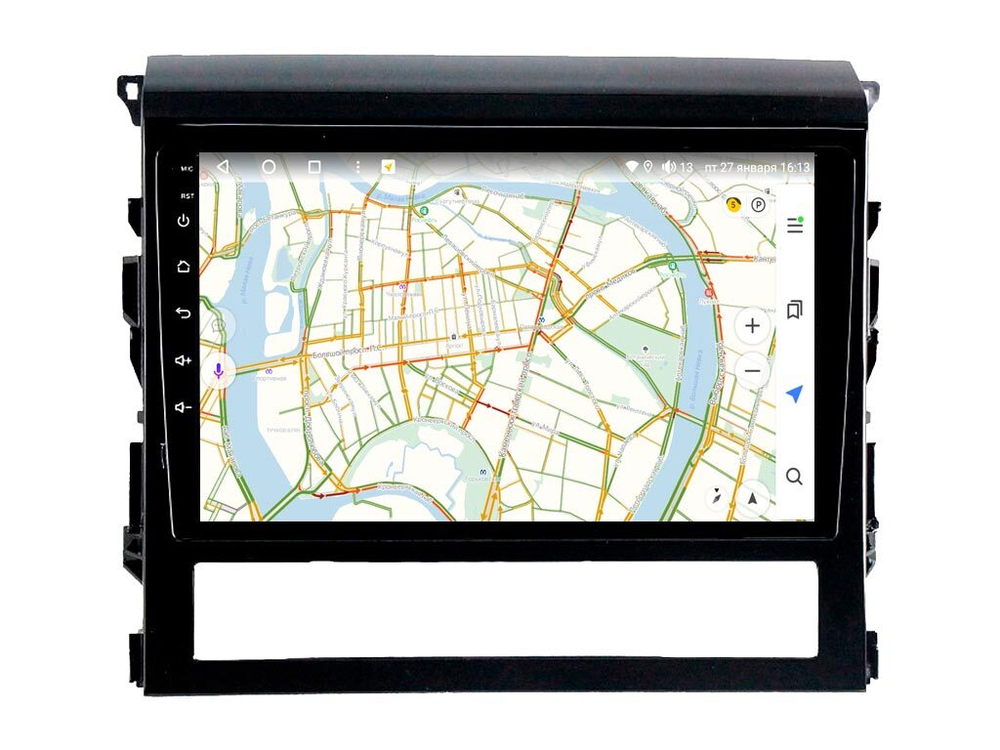 Магнитола для Toyota Land Cruiser 200 2015-2021 (без JBL) - Vaycar VA77-0609 на Android 13, 8-ядер, 4G SIM-слот