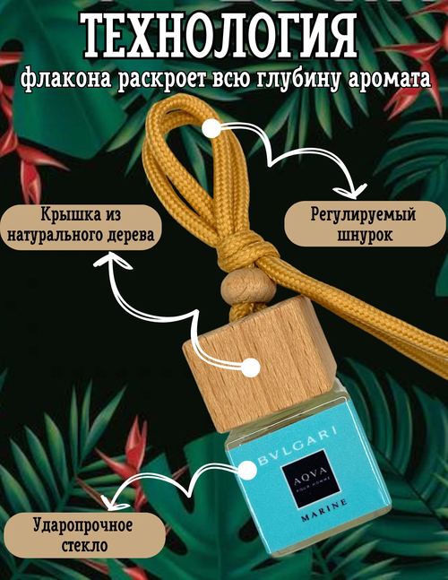 Ароматизатор  AQVA (подвесной)