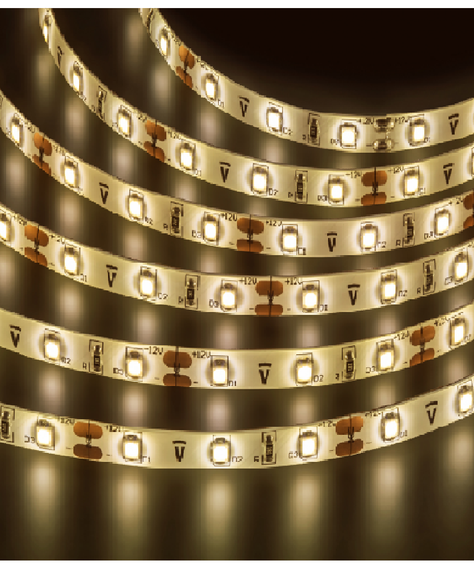 Лента светодиодная Navigator 12V 4,8Вт 3000К IP65 бухта 5м белая 28838