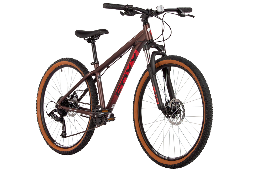 Велосипед 26" FOXX  MERIDIAN р.14" алюминий, коричневый