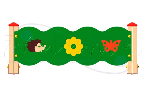 Ограждение детской площадки «Лесная полянка»