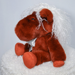 Лошадка Кудряшка Сью (рыжая)