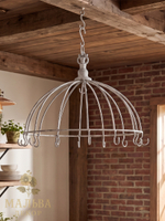 Подвес декоративный "Корона" белый большой 31,5х32 см от CAMPO Home & GardenCAMPO Home & Garden