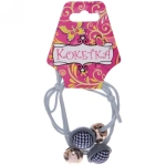 Резинки для волос 2шт «Кокетка - Prima Ola», цвет микс, d-5см