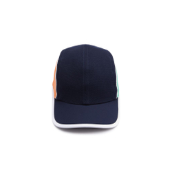 Теннисная кепка Lacoste Men's SPORT Mesh Panel Light - navy blue/orange/green/white