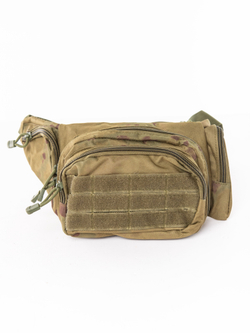 Сумка MOLLE  №723 тактическая на пояс для рыбаков и охотников мох