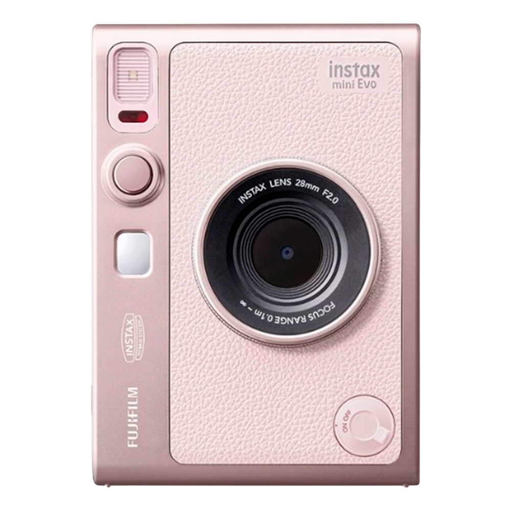 Фотоаппарат мгновенной печати Fujifilm Instax Mini Evo, Rose (Розовый)