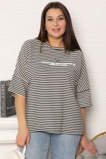 Блуза Монтана (черно-белая) Б14888-20М LT Collection