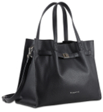 Фото сумка наплечная женская BUGATTI Chiara чёрная полиуретан с гарантией