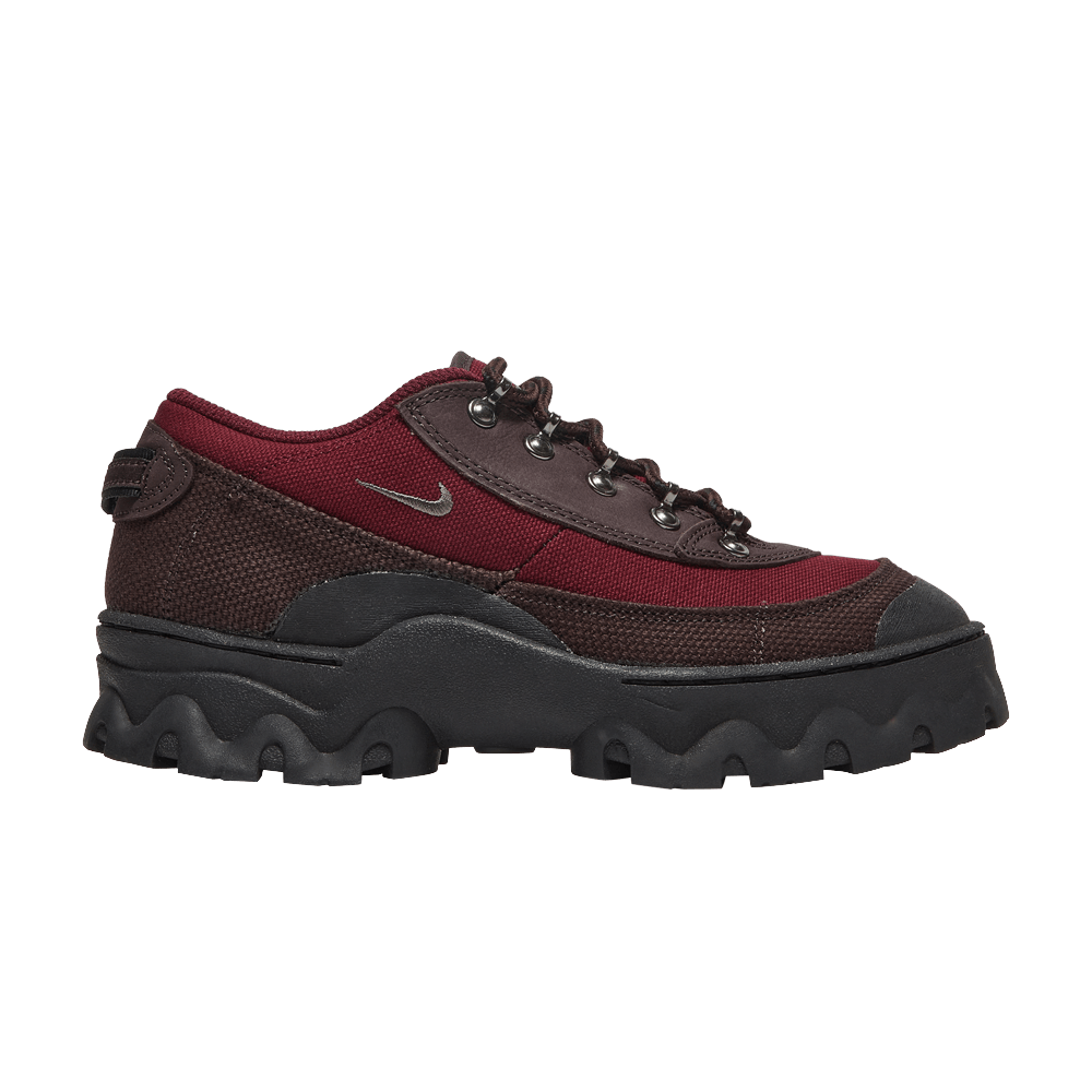 Кроссовки Nike Lahar Low "Canvas Dark Beetroot" (Женская размерная сетка)