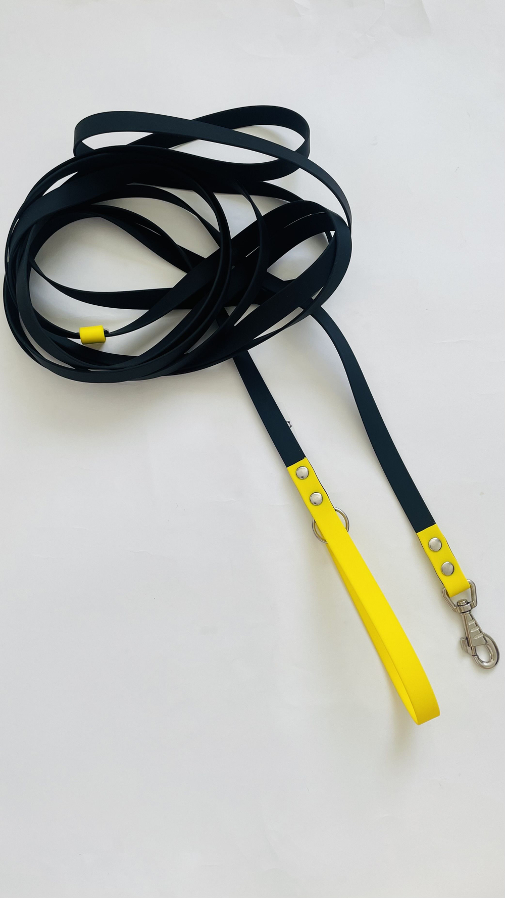 Биотан поводок водонепроницаемый 15 мм 3 м черный и желтый