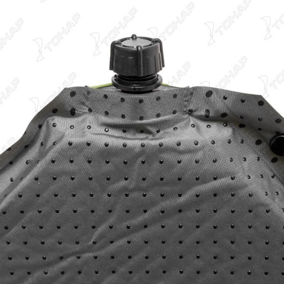 Коврик самонадув. 190x65x4 серый/салатовый (N-004-GLG) NISUS