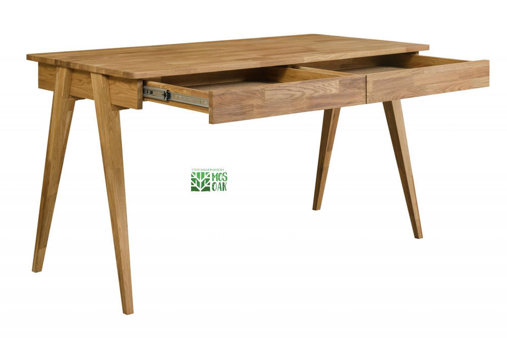 Стол письменный из массива дуба Вуди