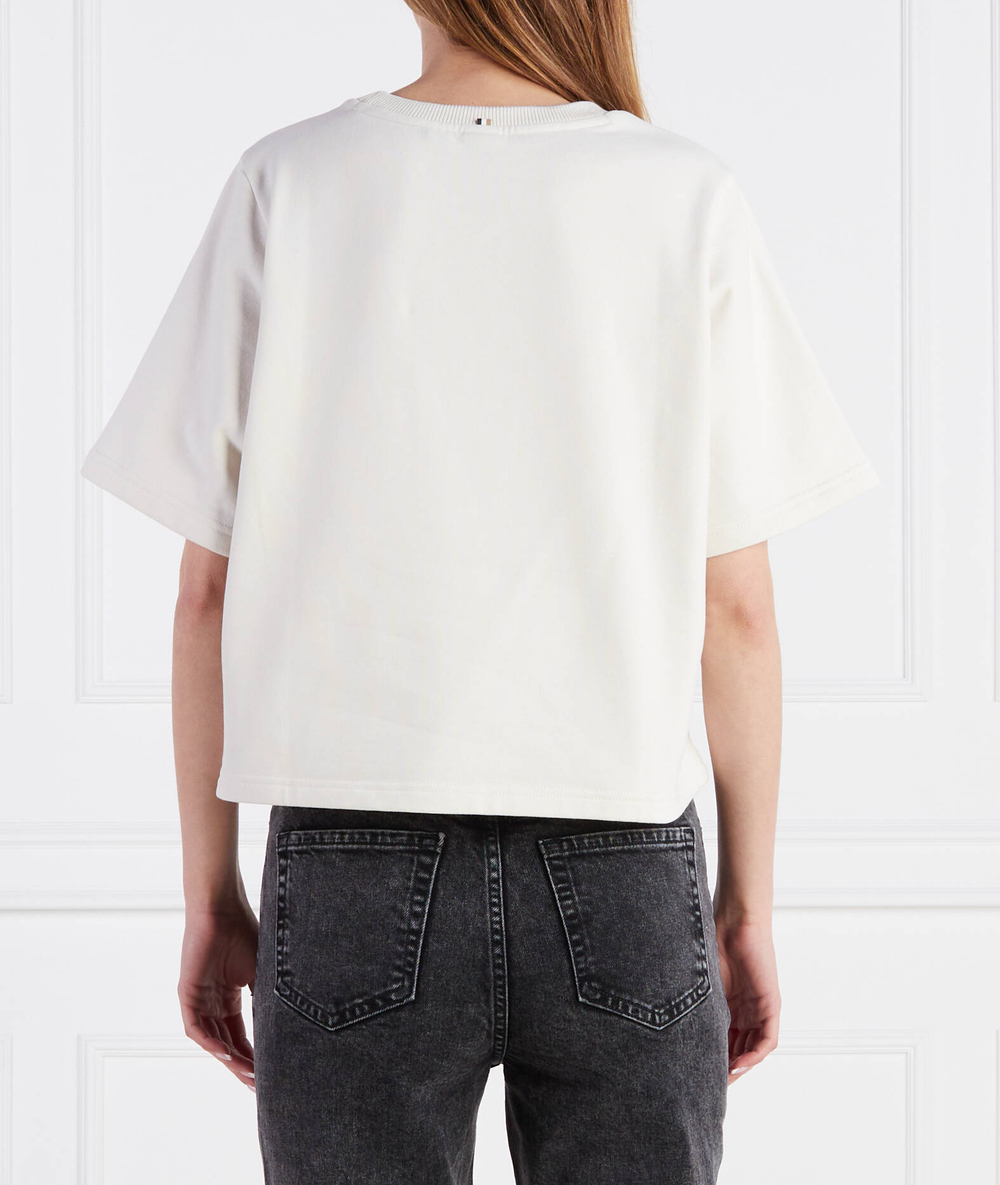 Футболка Ecripa Logo BOSS BLACK - экрю(50496541)