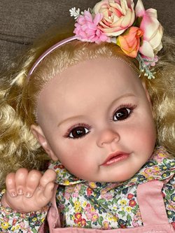 Кукла Реборн мягконабивная 60см в пакете (FA-026)