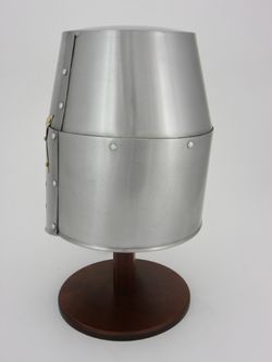 Nautical Шлем крестоносца ''Ведро'' с медной отделкой