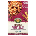 Nature's Path, Organic, Flax Plus, хлопья, отруби с изюмом, 400 г (14 унций)