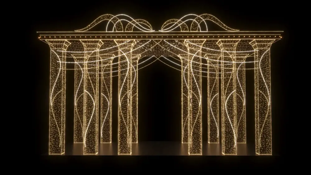 Светодиодная входная группа "Золотая"