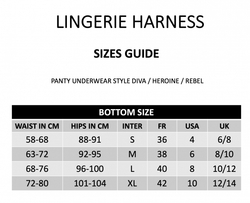 Трусики для страпона Strap-on-me Harness Lingerie Diva, XL