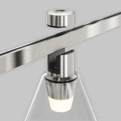 Трековый магнитный светодиодный светильник Maytoni Flarity Bianca TR147-1-3W3K-PT