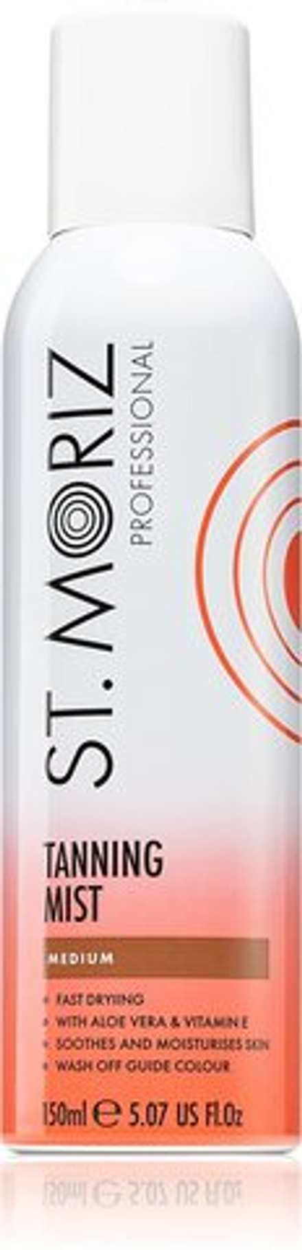 St. Moriz Tanning Mist - спрей автозагар /  Medium  150  ml  / GTIN 5060427350206