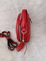 Сумка из натуральной кожи через плечо