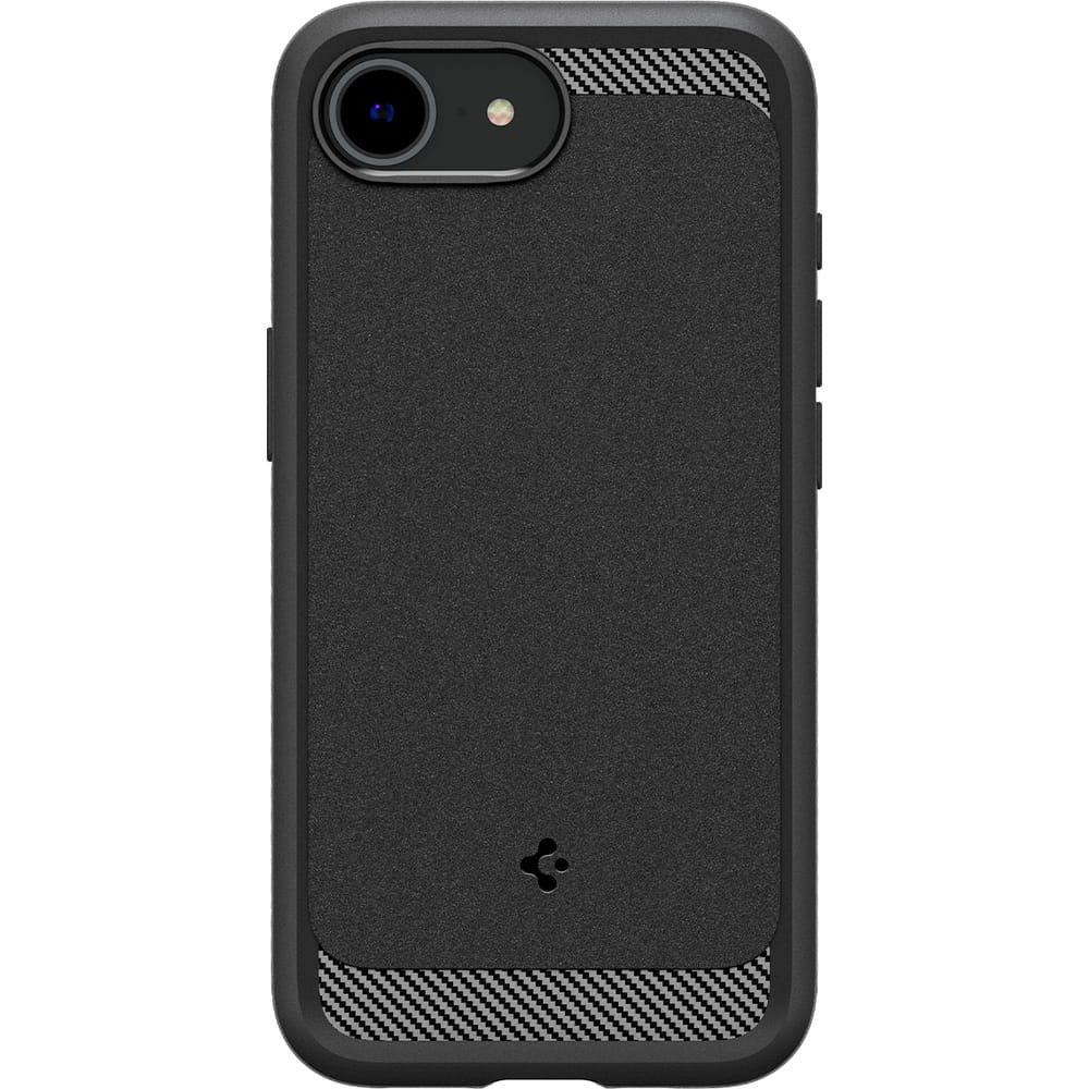 Чехол Spigen Rugged Armor Mag для Magsafe для iPhone 16e - MATTE BLACK