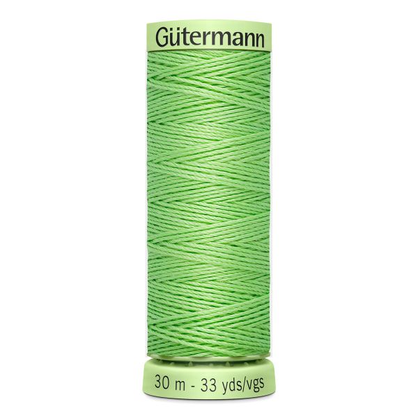 Нитки отделочные Gutermann Top Stitch 30 (30 метров), 5 кат. | 153 салатовый