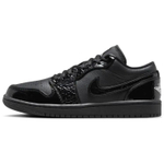 Кроссовки Jordan Air Jordan 1 Low Black Croc (Женская размерная сетка)